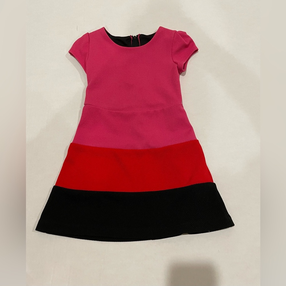 In girl Stylish Pink and Red Kids Dress size 5
